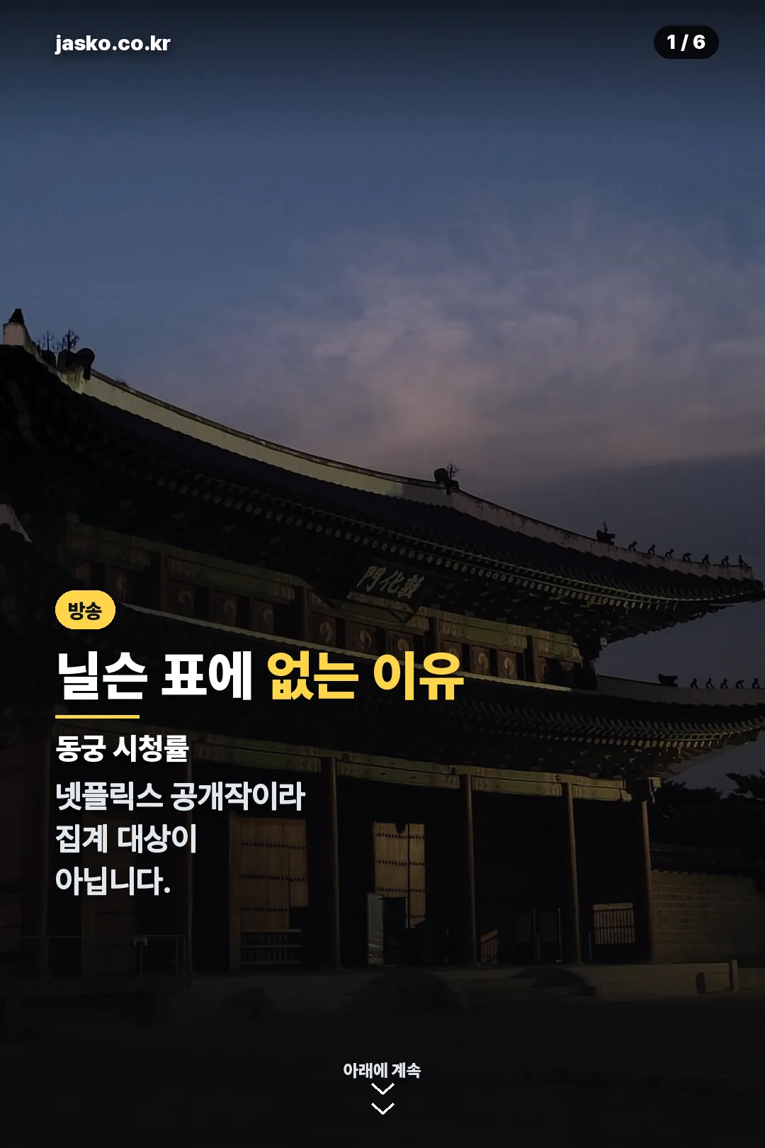 동궁 시청률 표지