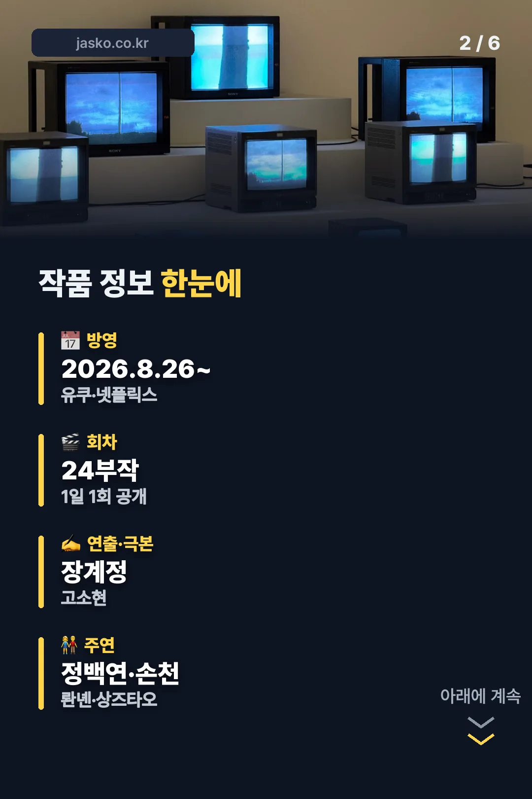 작품 기본 정보 한눈에