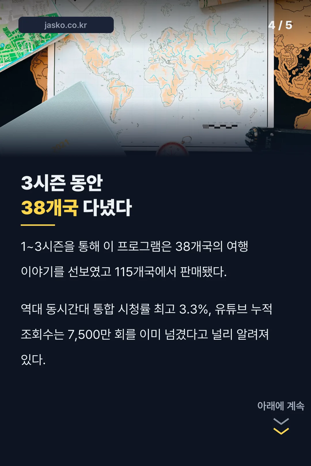 역대 시즌 기록 소개